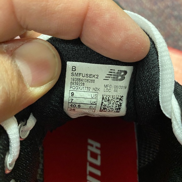 Left foot only, New Balance Fuse V2 metal cleat - Picture 4 of 5